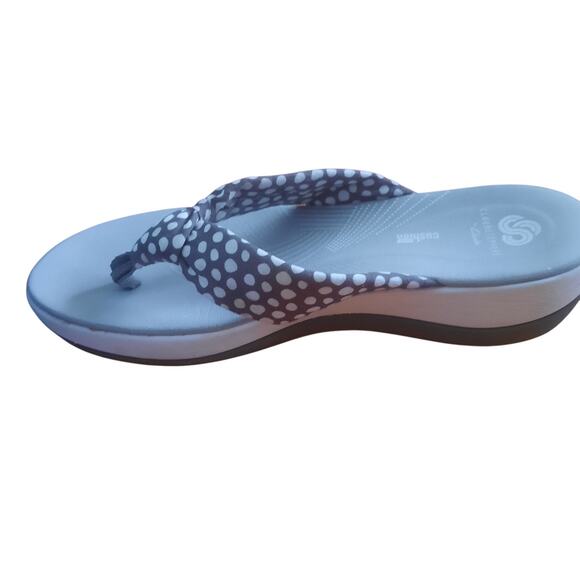 Clarks Cloudstepper Arla Glison Womens Platform Flip Flop Sandals Size 8 - Picture 3 of 9